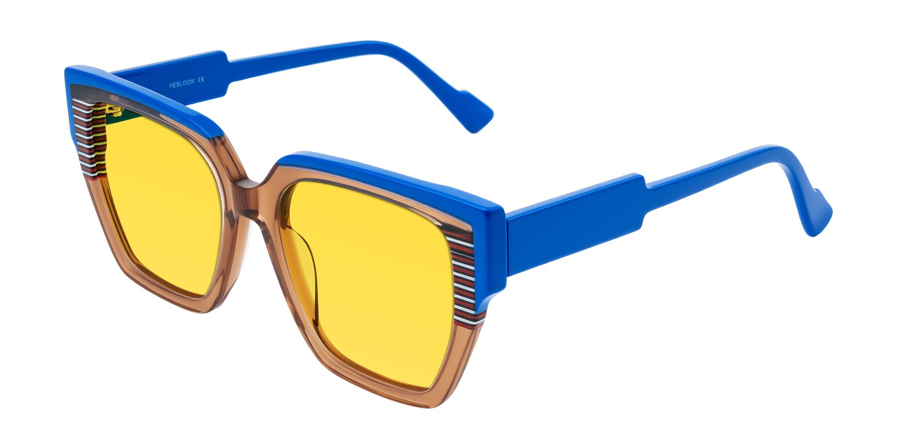 Angle of Delph in Mocha Circuit with Yellow Tinted Lenses