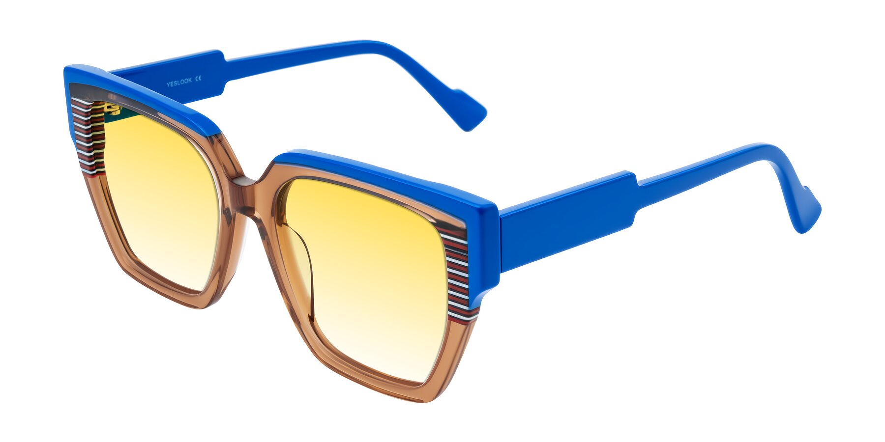 Angle of Delph in Mocha Circuit with Yellow Gradient Lenses
