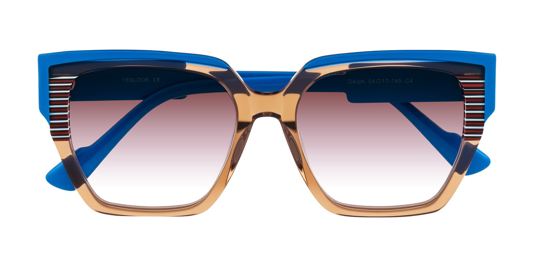 Folded Front of Delph in Mocha Circuit with Garnet Gradient Lenses