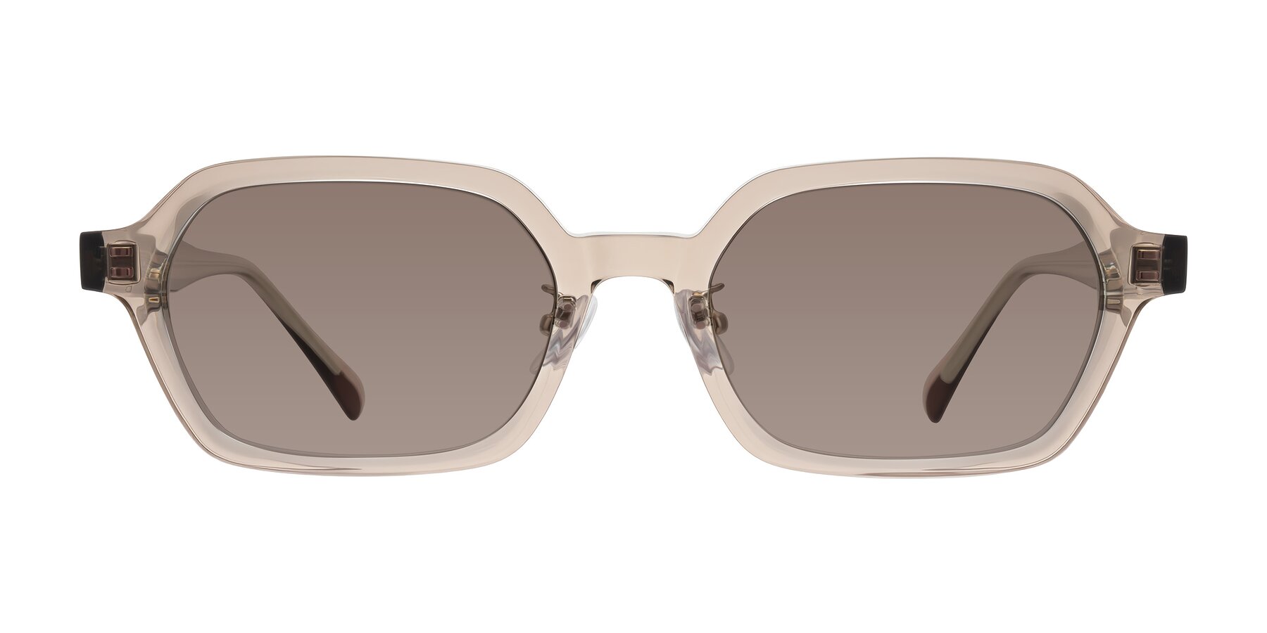 Hicles - Translucent Light Brown Sunglasses