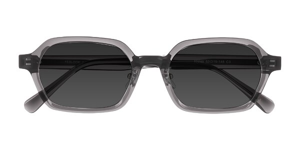 Front of Hicles in Translucent Gray