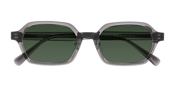 Front of Hicles in Translucent Gray