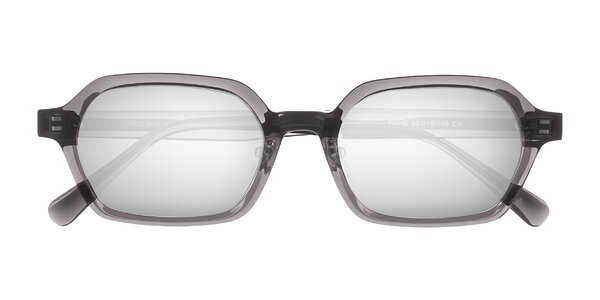 Front of Hicles in Translucent Gray