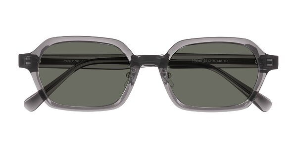 Front of Hicles in Translucent Gray
