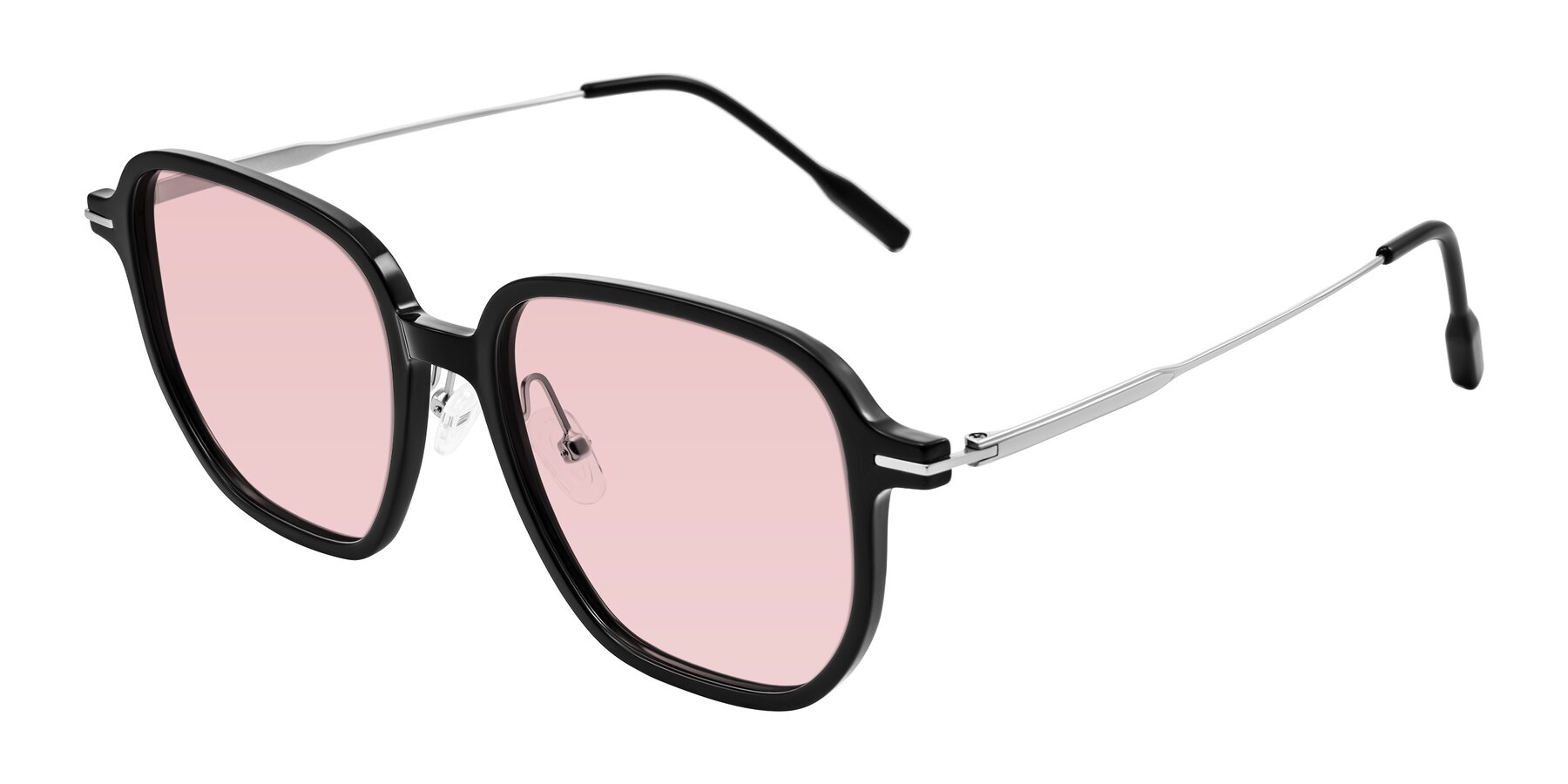 Angle of Tulsah in Black with Light Garnet Tinted Lenses