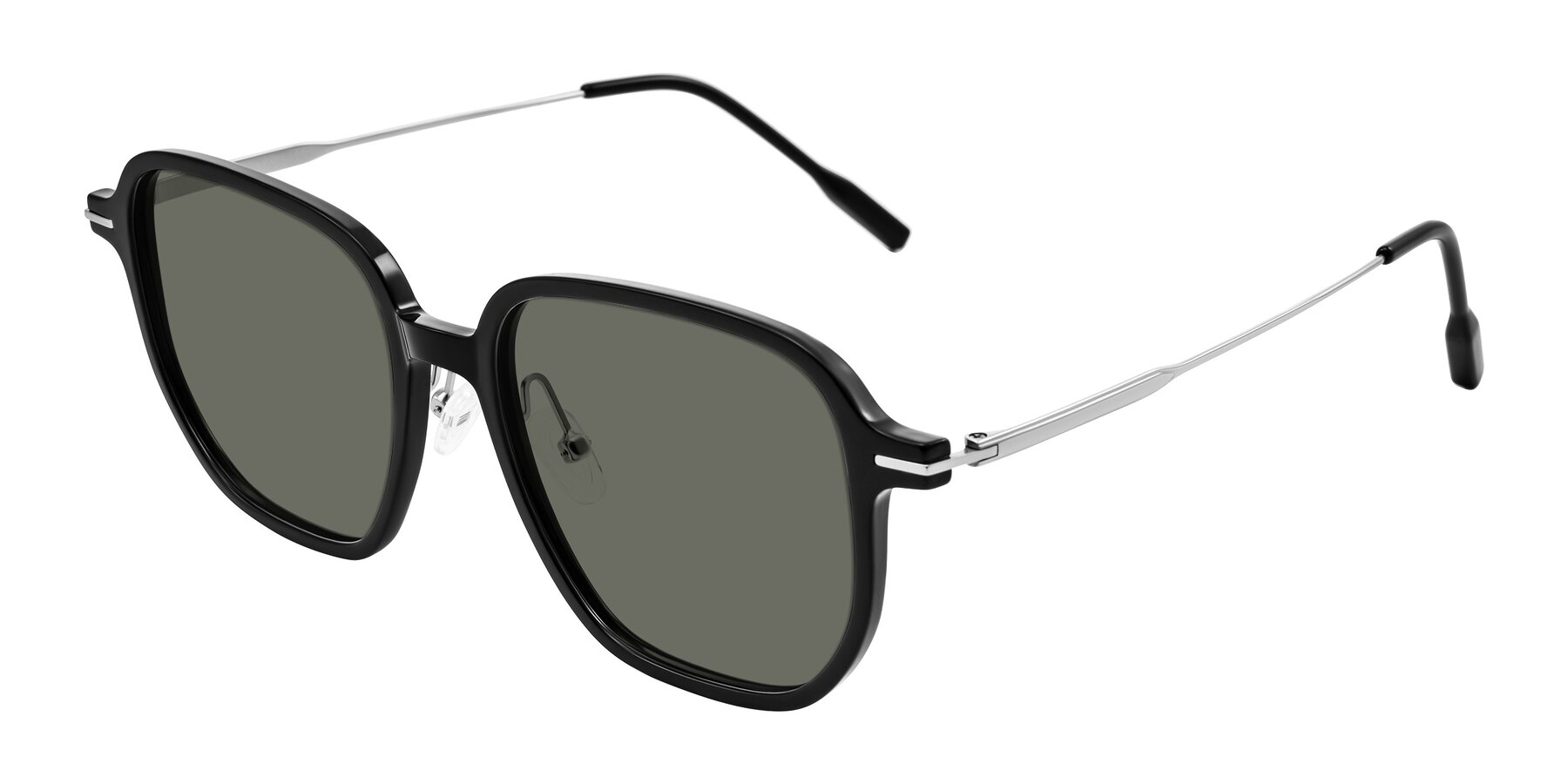 Angle of Tulsah in Black with Gray Polarized Lenses