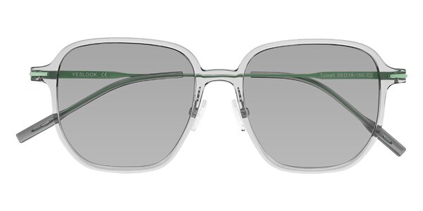 Front of Tulsah in Transparent Gray