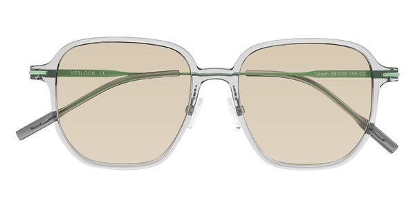 Front of Tulsah in Transparent Gray