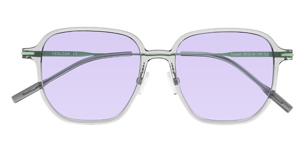 Front of Tulsah in Transparent Gray