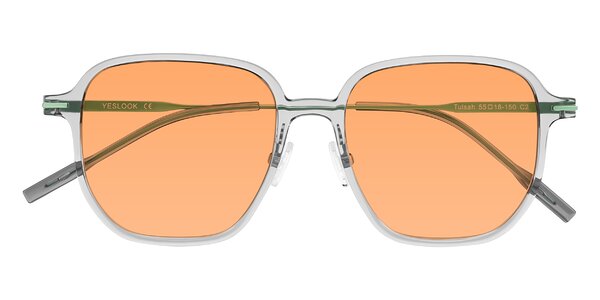 Front of Tulsah in Transparent Gray