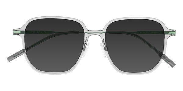 Front of Tulsah in Transparent Gray