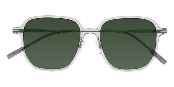Front of Tulsah in Transparent Gray