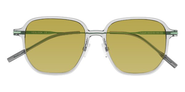Front of Tulsah in Transparent Gray