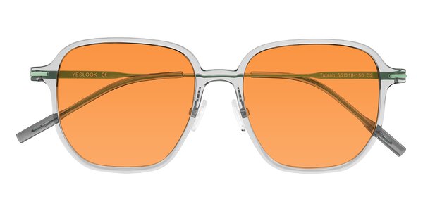 Front of Tulsah in Transparent Gray