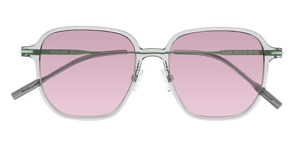 Front of Tulsah in Transparent Gray