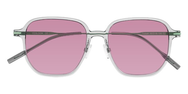 Front of Tulsah in Transparent Gray