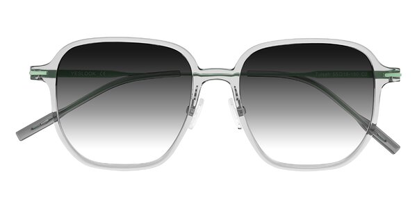 Front of Tulsah in Transparent Gray