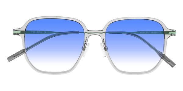 Front of Tulsah in Transparent Gray