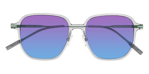 Front of Tulsah in Transparent Gray