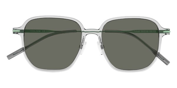 Front of Tulsah in Transparent Gray