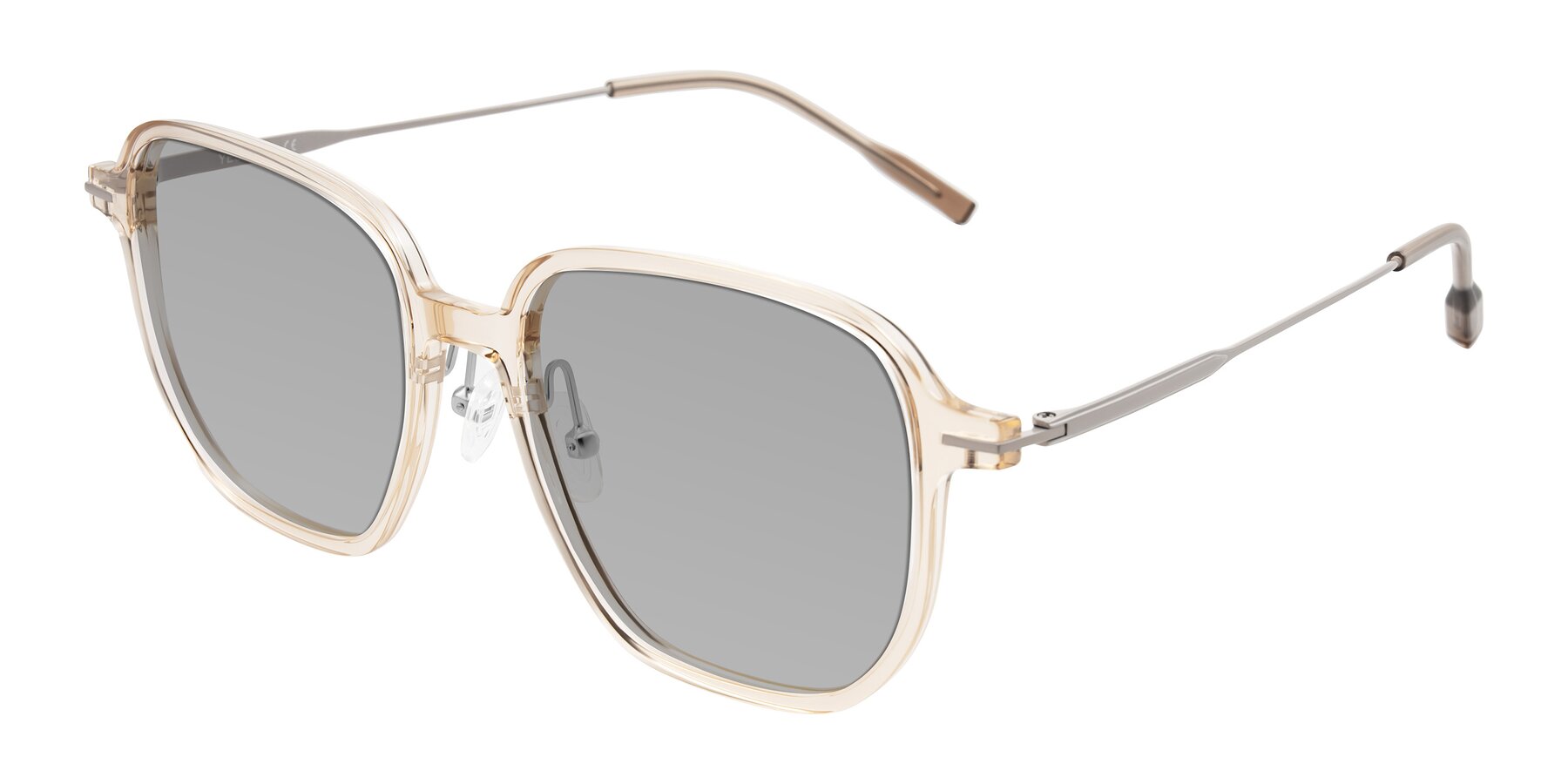 Angle of Tulsah in Light Orange with Light Gray Tinted Lenses