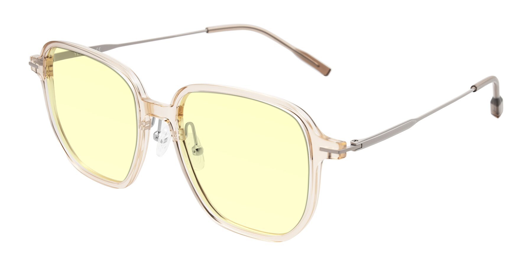 Angle of Tulsah in Light Orange with Light Yellow Tinted Lenses