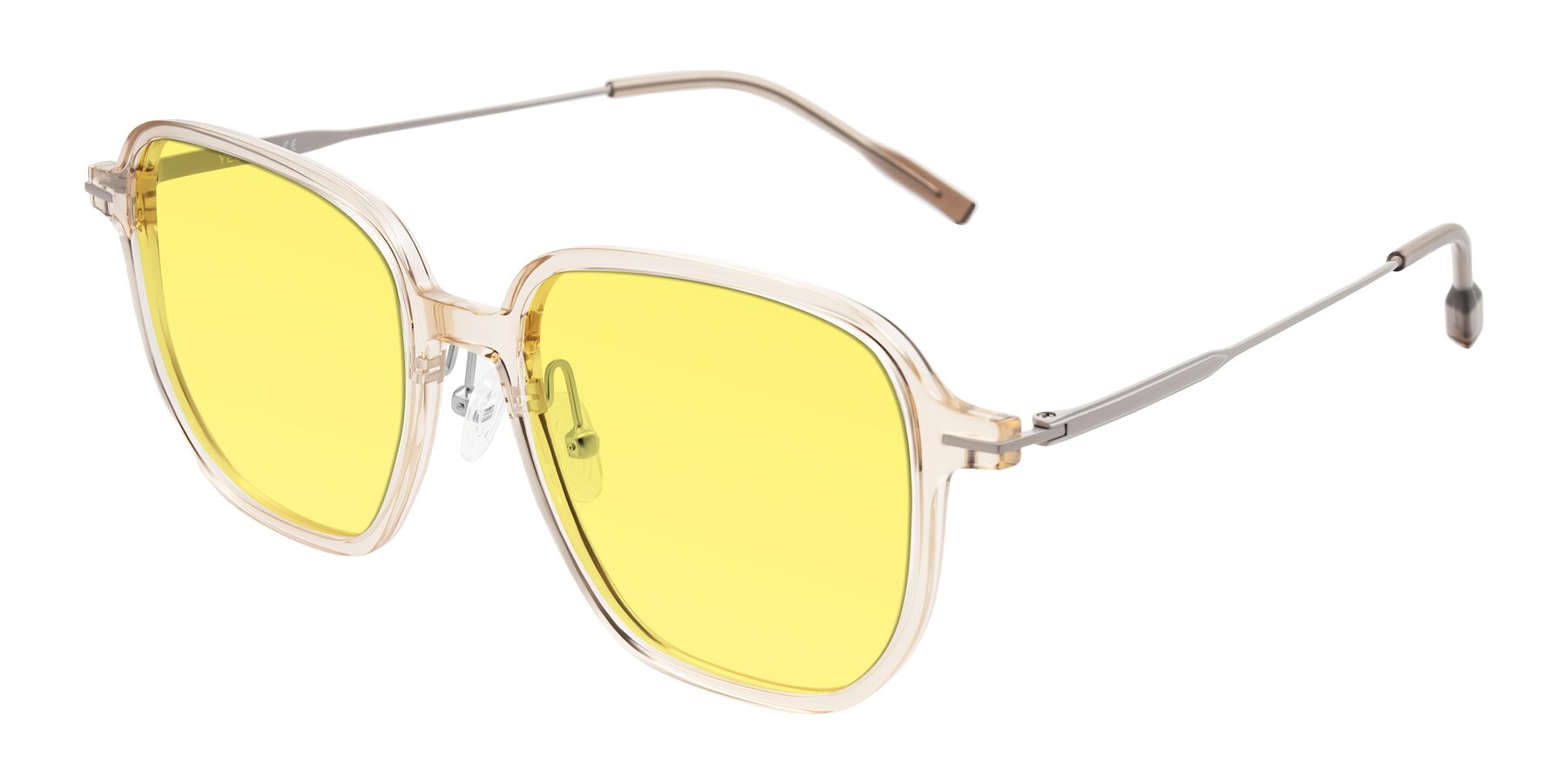 Angle of Tulsah in Light Orange with Medium Yellow Tinted Lenses