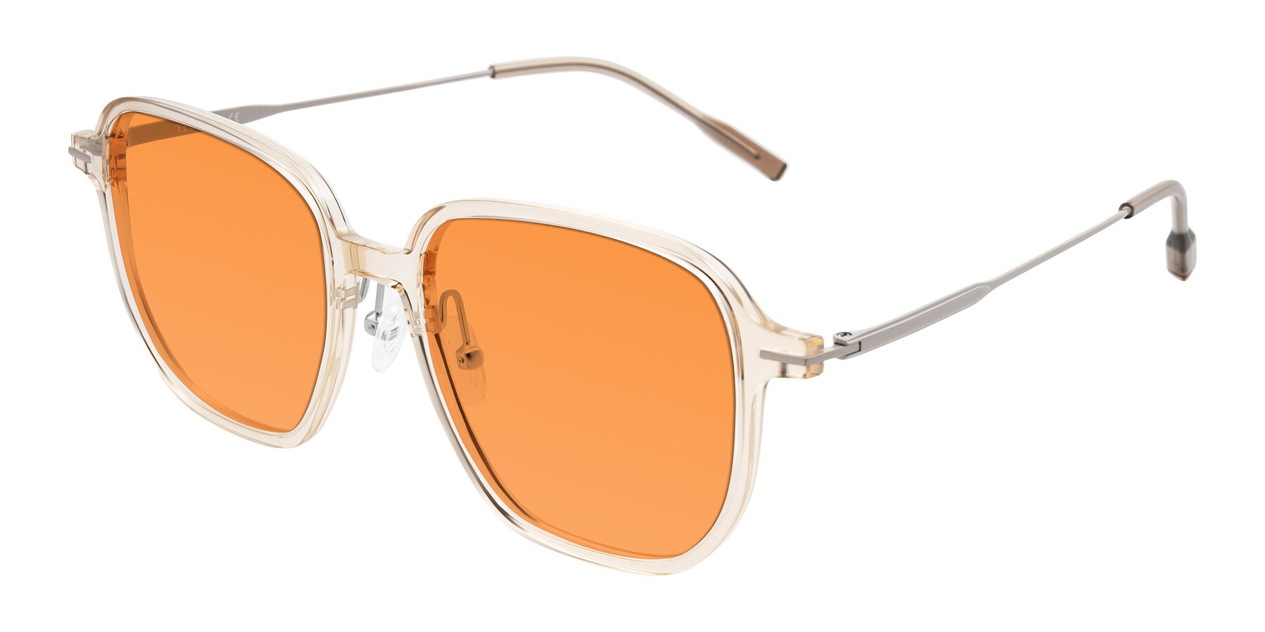 Angle of Tulsah in Light Orange with Orange Tinted Lenses