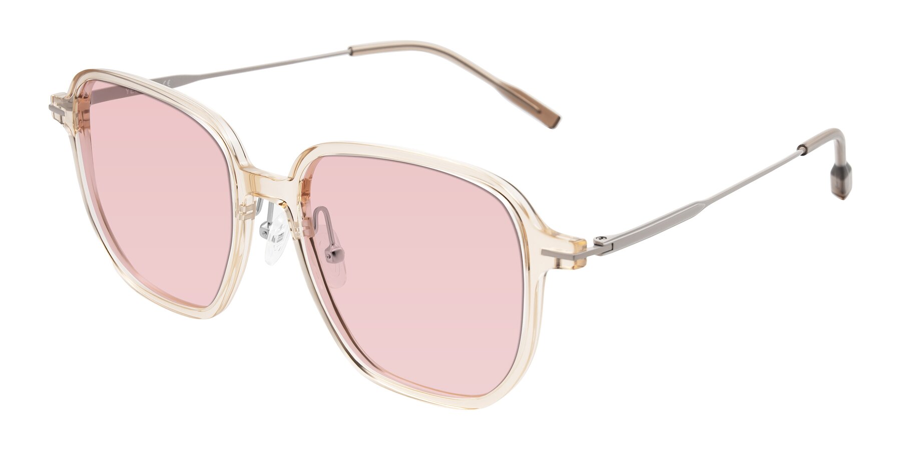 Angle of Tulsah in Light Orange with Light Garnet Tinted Lenses
