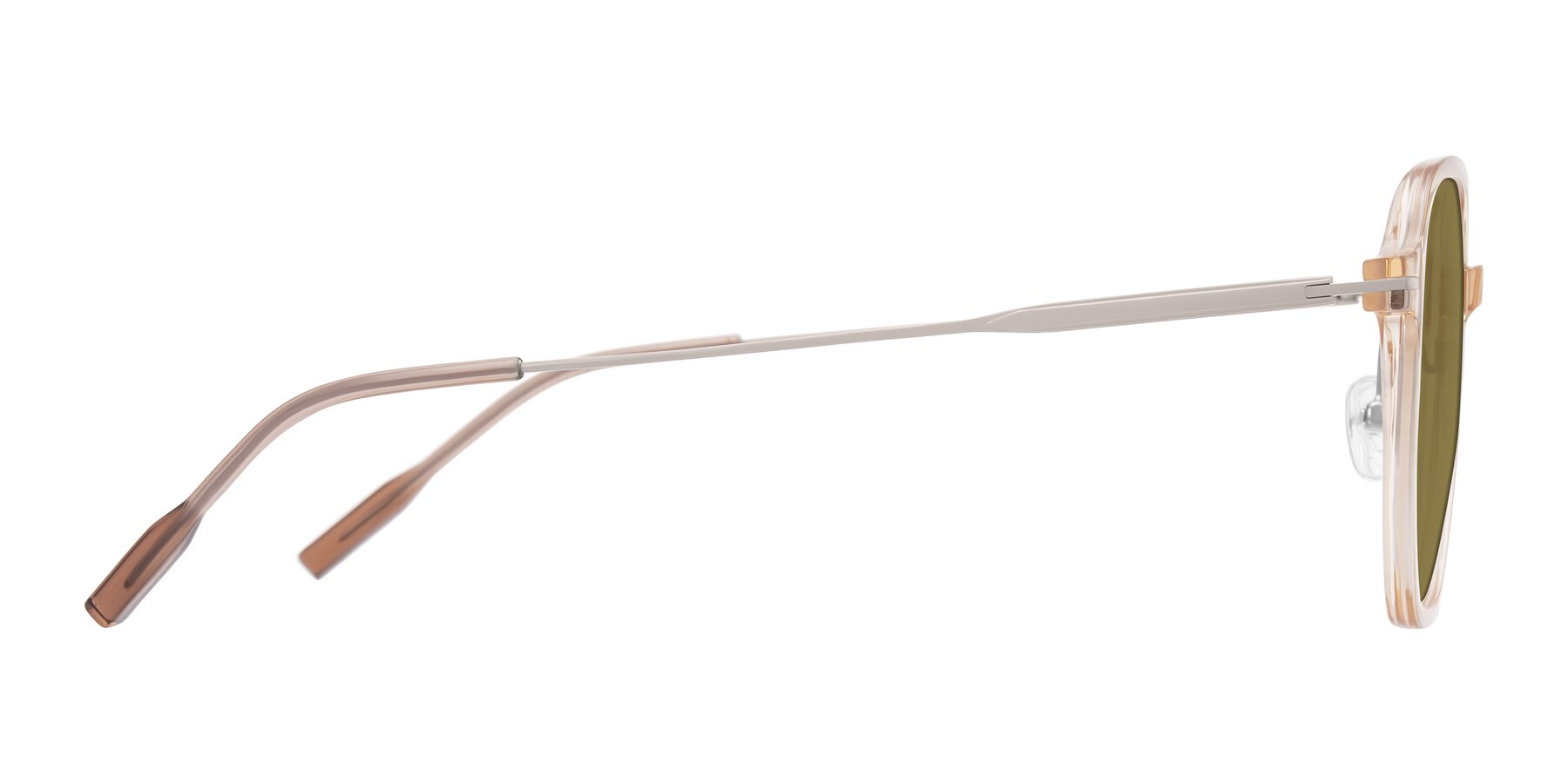 Side of Tulsah in Light Orange with Brown Polarized Lenses