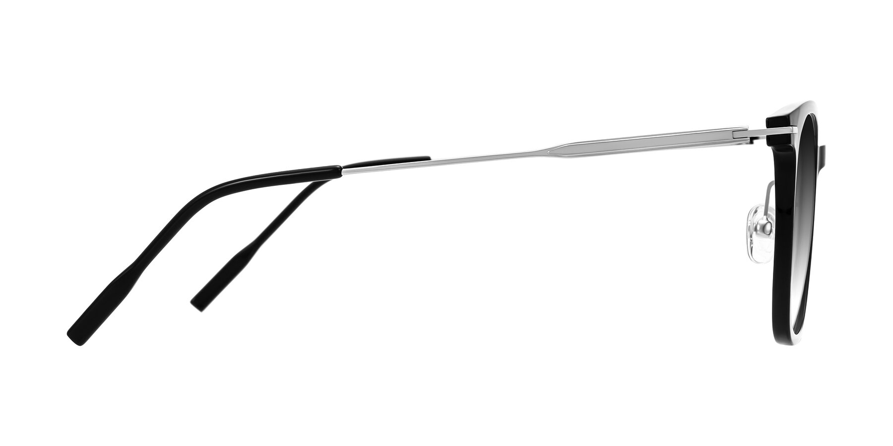 Side of Oonk in Black with Gray Gradient Lenses