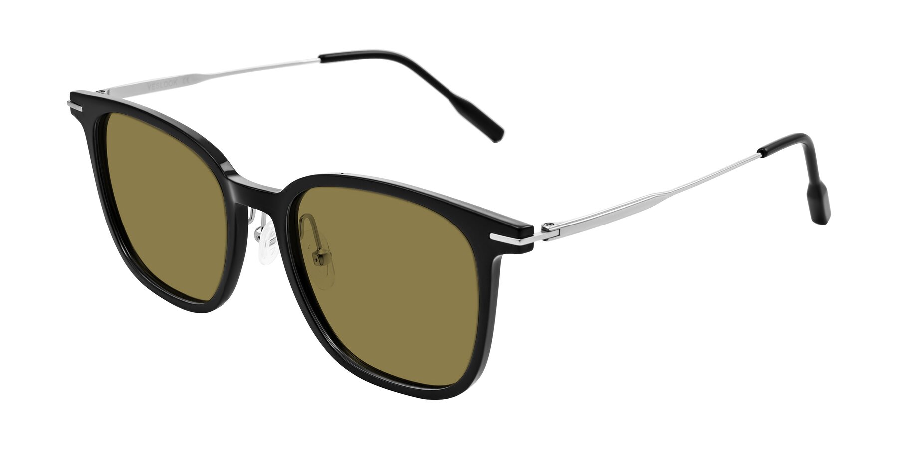 Angle of Oonk in Black with Brown Polarized Lenses