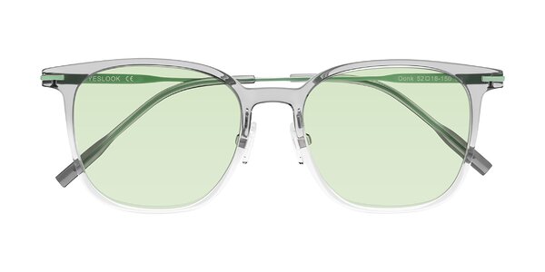 Front of Oonk in Gradient Light Gray/Clear
