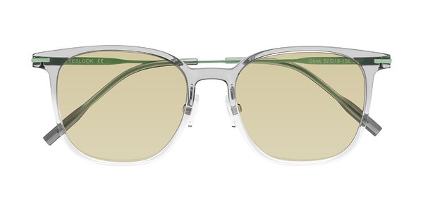 Front of Oonk in Gradient Light Gray/Clear