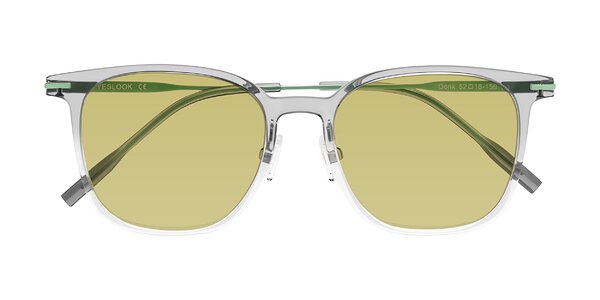 Front of Oonk in Gradient Light Gray/Clear