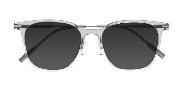 Front of Oonk in Gradient Light Gray/Clear