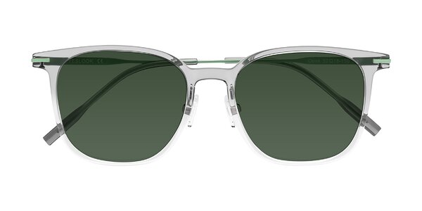Front of Oonk in Gradient Light Gray/Clear