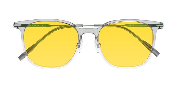 Front of Oonk in Gradient Light Gray/Clear
