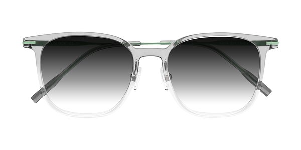 Front of Oonk in Gradient Light Gray/Clear