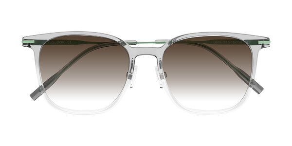 Front of Oonk in Gradient Light Gray/Clear