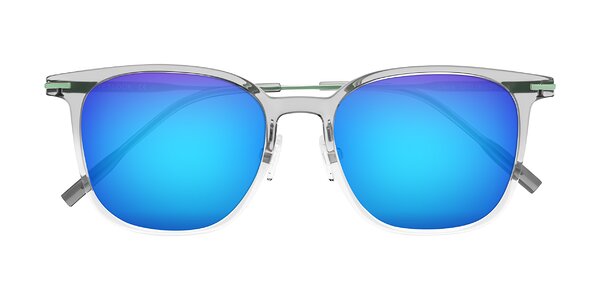 Front of Oonk in Gradient Light Gray/Clear