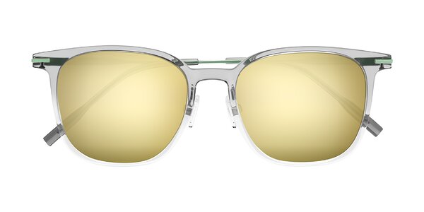Front of Oonk in Gradient Light Gray/Clear