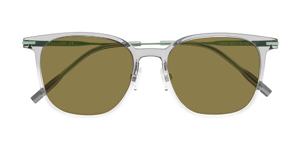 Front of Oonk in Gradient Light Gray/Clear