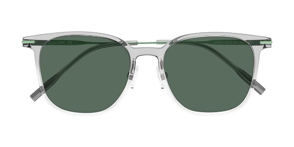 Front of Oonk in Gradient Light Gray/Clear