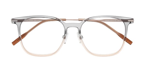 Front of Oonk in Gradient Light Gray/Brown