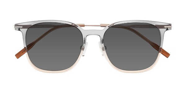Front of Oonk in Gradient Light Gray/Brown