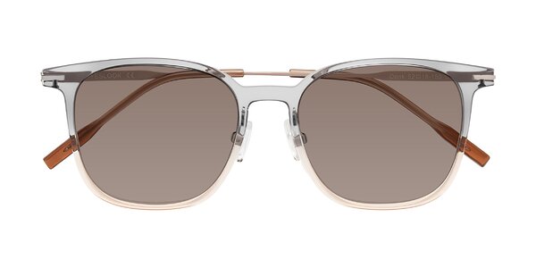 Front of Oonk in Gradient Light Gray/Brown