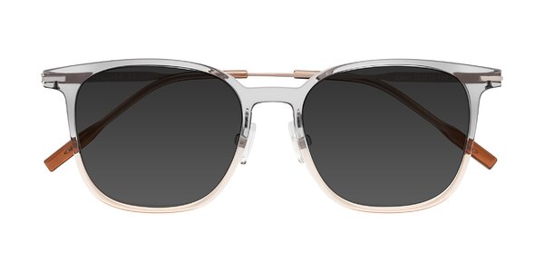 Front of Oonk in Gradient Light Gray/Brown