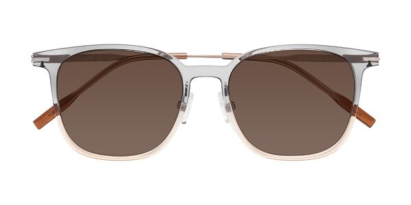 Front of Oonk in Gradient Light Gray/Brown
