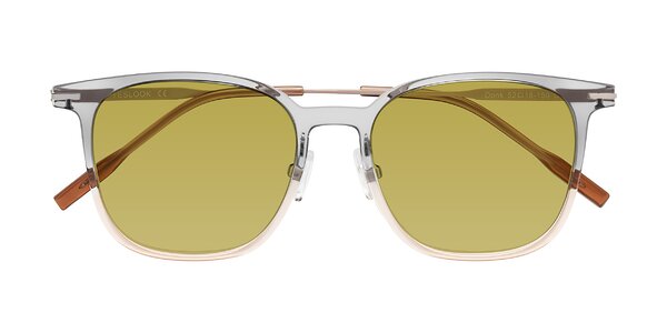 Front of Oonk in Gradient Light Gray/Brown